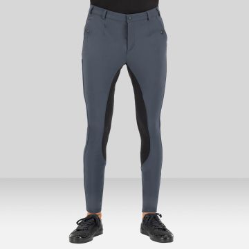 Reithose ES-Gabriel GripConnect Full -  Magnet Grey