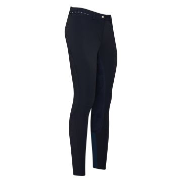 Riding breeches ES-Equitation Queen Diamond Full -  Navy